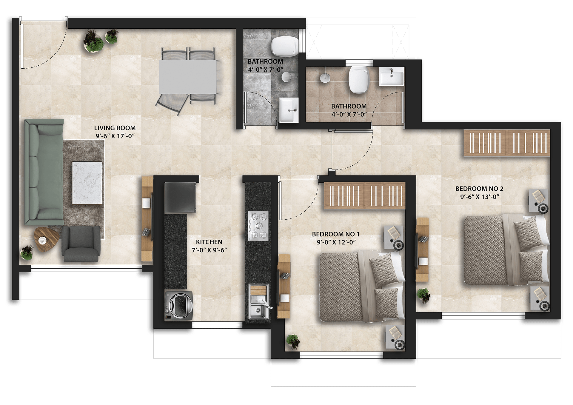 1 BHK Apartments In Mira Road And 2 BHK Apartments In Mira Road